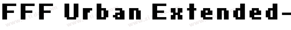 FFF Urban Extended字体转换